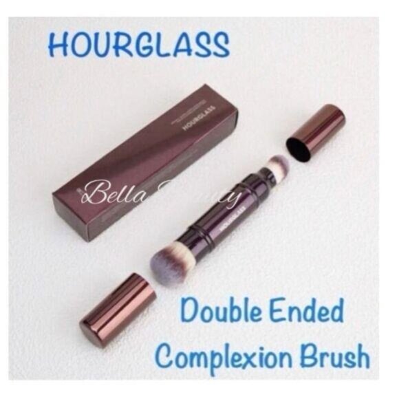 New Hourglass Retractable Double-Ended Complexion Brush NEW - Picture 3 of 9